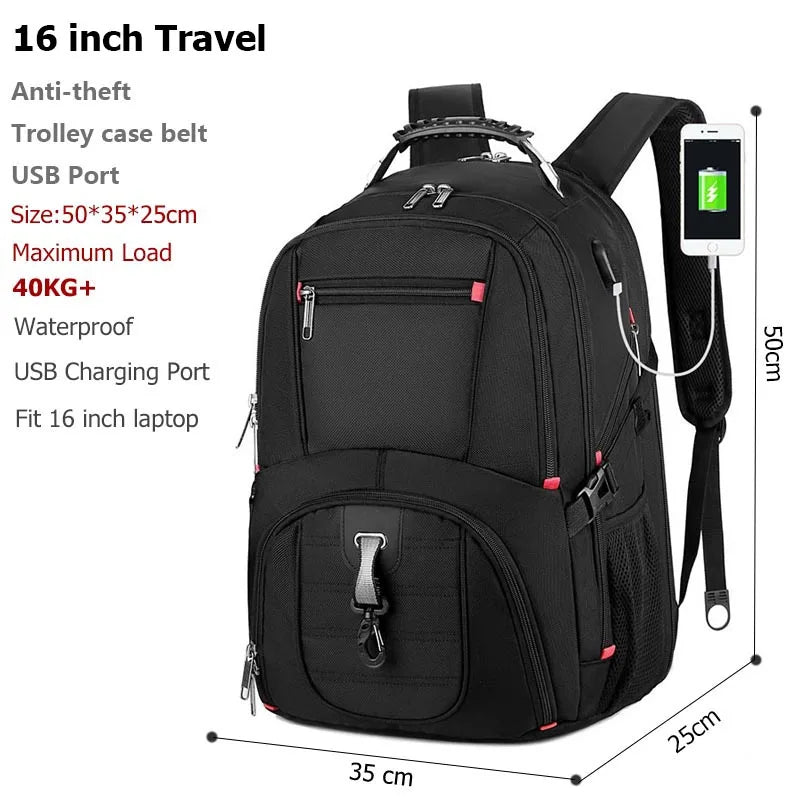 Swiss-Multifunctionele 17 inch laptop backpack water- resistant